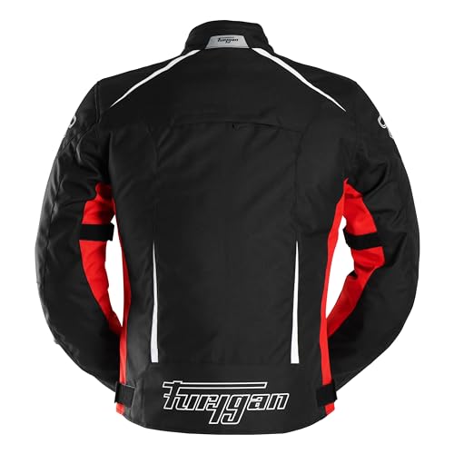Furygan Veste de moto Homme YORI D3O - Protection résistante, Confort ajustable, Ventilation optimisée pour voyages et r